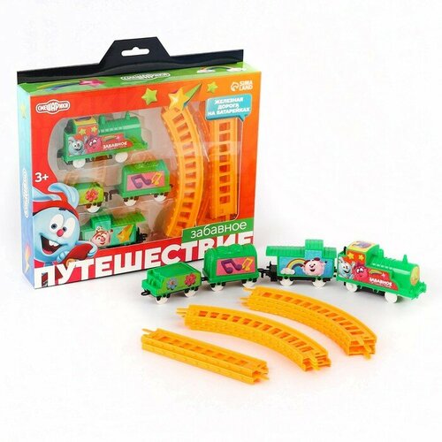 Железная дорога Забавное путешествие Смешарики 922₽