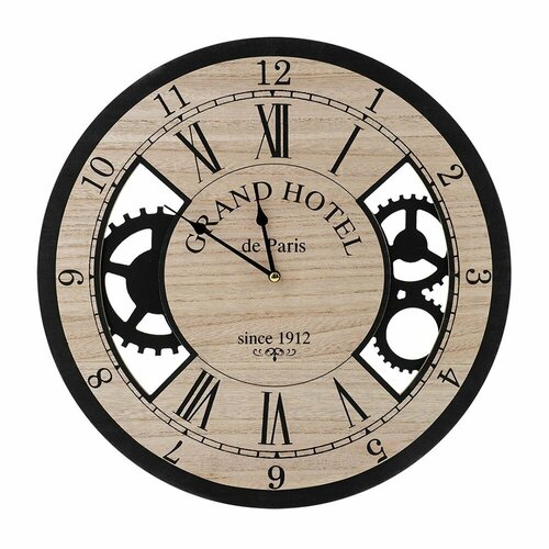 Часы настенные круглые Fancy68 Гранд Отель d40 см 2615₽
