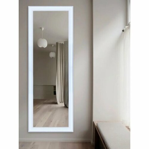 Зеркало в раме мдф декарт 50х140 8Л2438