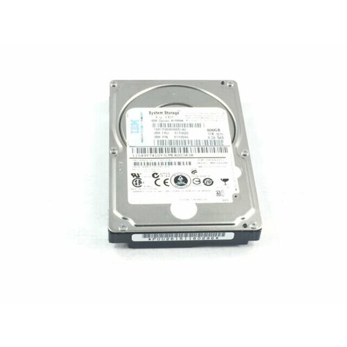 Жесткий диск IBM 81Y9599 600Gb SAS 25 HDD 6077000₽