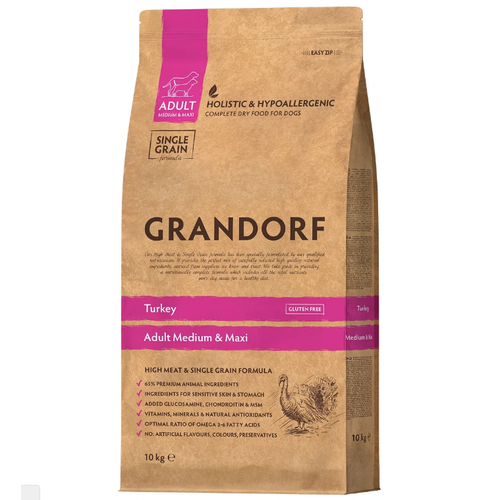 Grandorf корм для собак всех пород индейка 10 кг