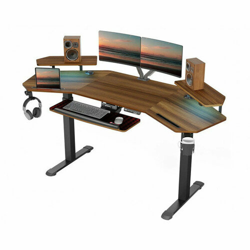 Компьютерный стол Eureka Ergonomic Aero 72 Standing Desk Walnut