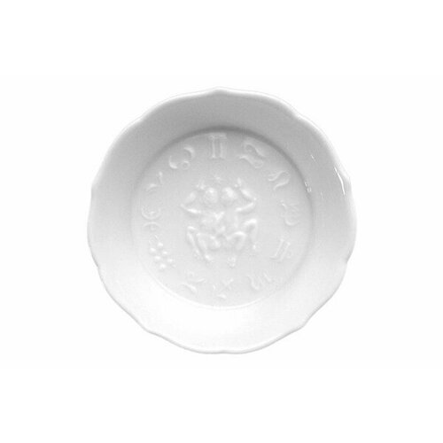 Розетка Meissen 8 см Близнецы, белая