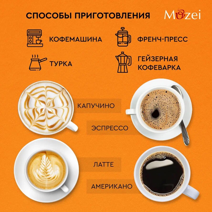 Кофе Bristot натуральный жареный в зернах 1кг Procaffe - фото №7