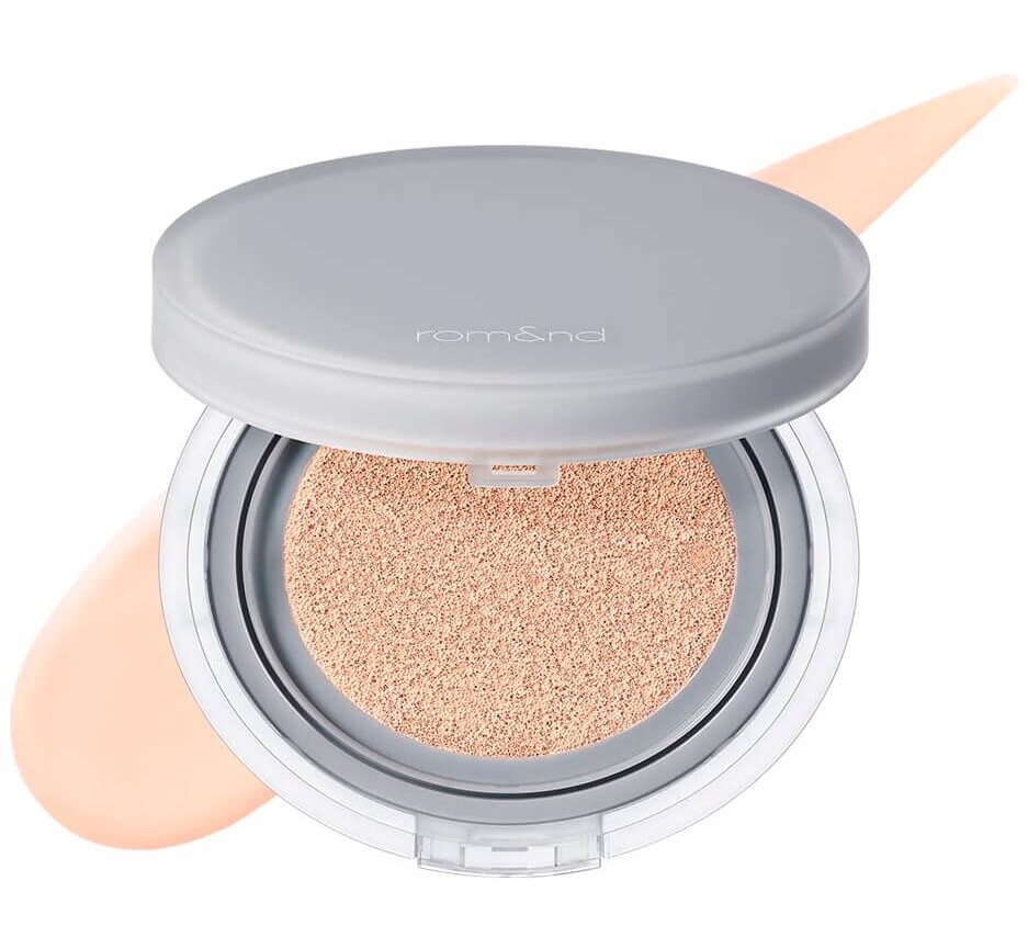 Rom&Nd Nu Zero Cushion SPF24 PA++ Стойкий тональный кушон с полуматовым финишем 04 Beige 23, 15 мл