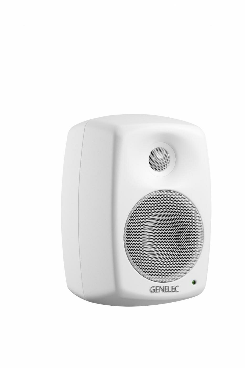 Genelec 4020CWM активная 2-полосная АС, НЧ 4" 50Вт, ВЧ 0.75" 50Вт. Белая