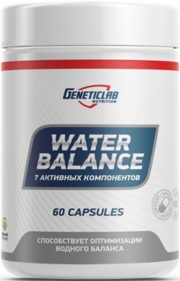 Диуретики Geneticlab Nutrition Water Balance (60 капсул)