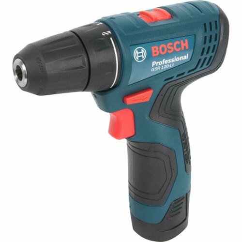 Дрель-шуруповерт аккумуляторная Bosch GSR 120 12 В Li-ion 2x2 Ач 1448400₽