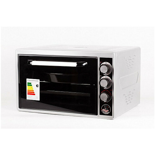 Духовка электрическая Чудо пекарь ЭДБ-0124 1500ВТ 39л 4 режима работы серебрянный металлик 805500₽