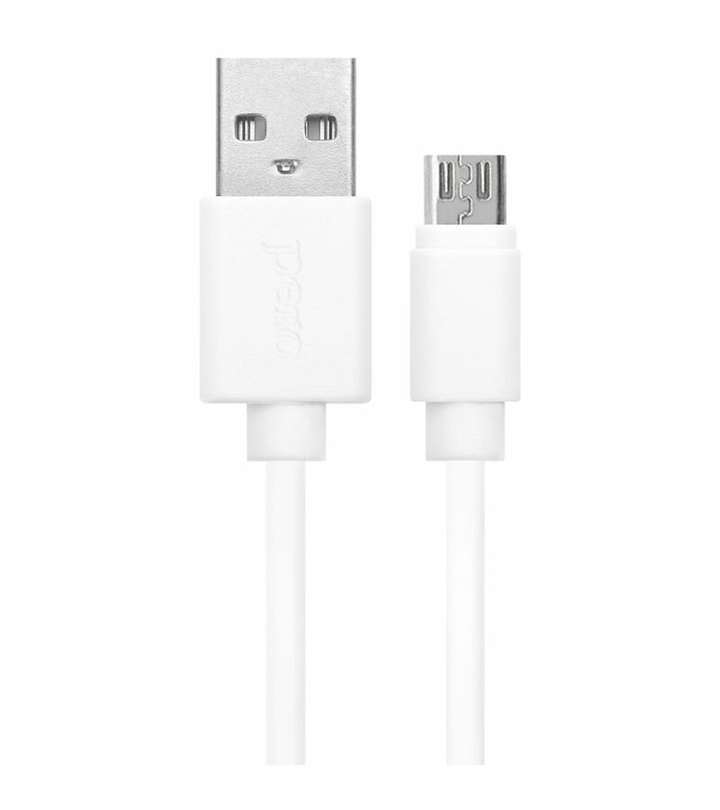 Кабель PERO DC-03 micro-USB 2А 1м белый