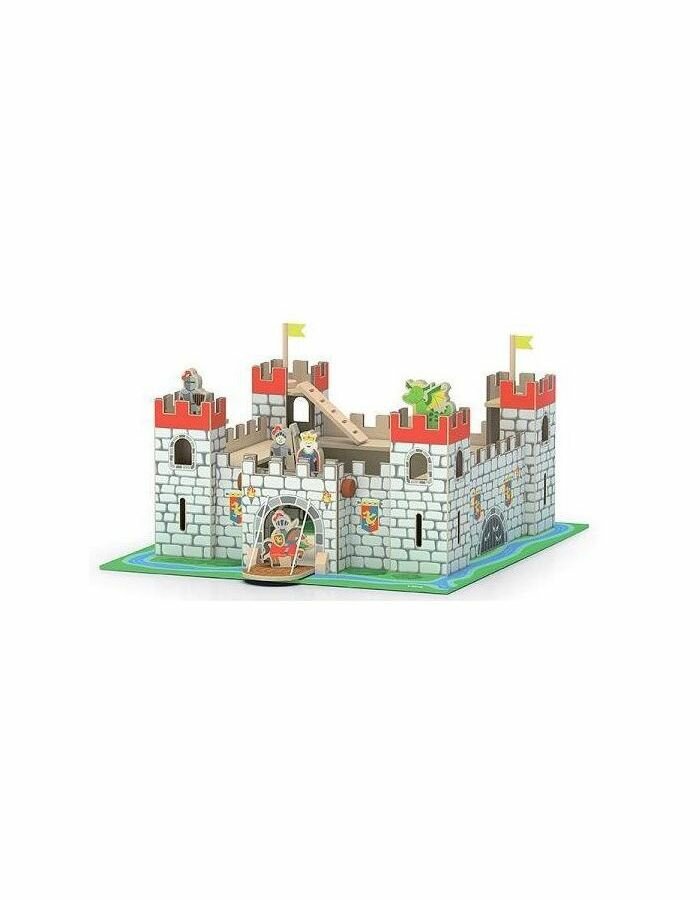 Игровой набор Viga Toys Деревянный замок (50310) - фото №2