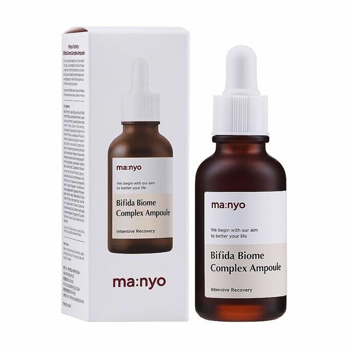 Manyo Factory Bifida Biome Complex Ampoule Эссенция для лица с бифидобактериями, 30 мл — фото 1