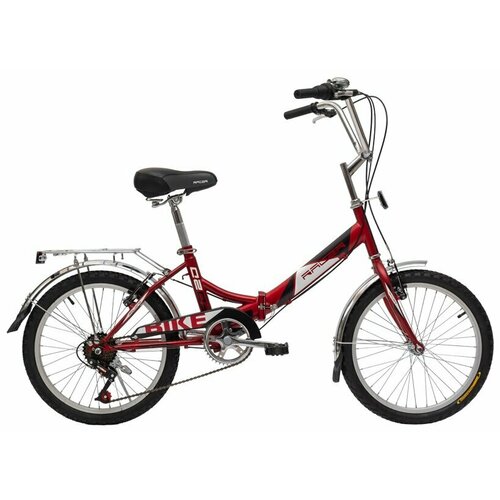 Велосипед RACER 20-6-3 20 6 ск рост 15 скл 2021 чёрный RR-VEL-20-6-30-BK 1190000₽