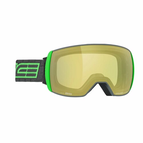 фото Маска salice 605 daf charcoal-green/yellow+sonar