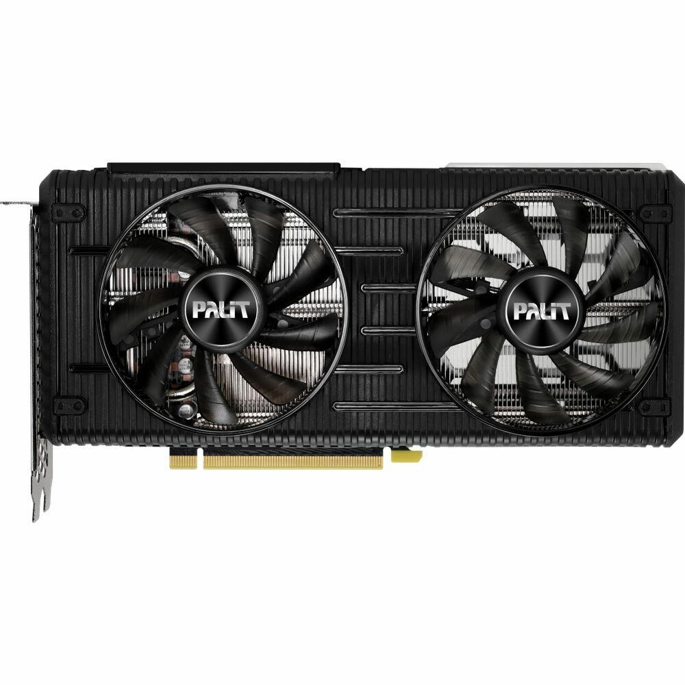 Видеокарта Palit GeForce RTX 3060 Ti 8192Mb, Dual OC 8GB LHR (NE6306TS19P2-190AD) 1xHDMI, 3xDP, Ret