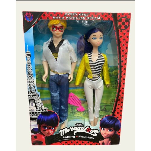 Набор 2 куклы Леди Баг и Супер Кот игрушка