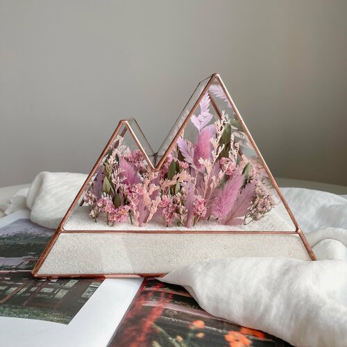 Флорариум CеверИнсайд горы с сухоцветами 