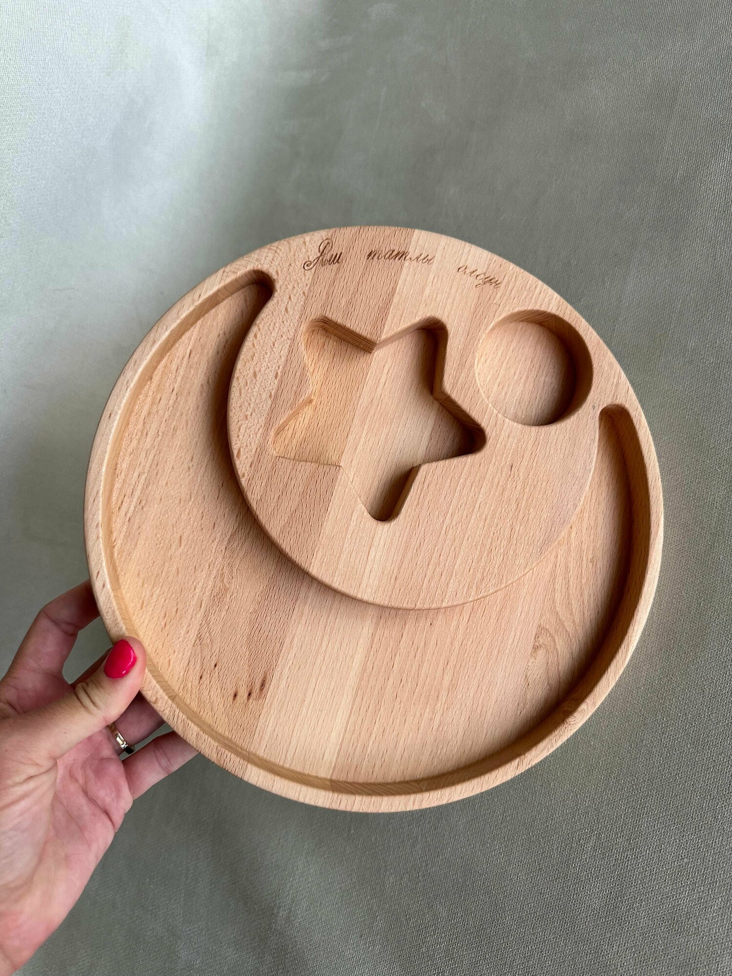 Менажница с отверстием под свечу БУК