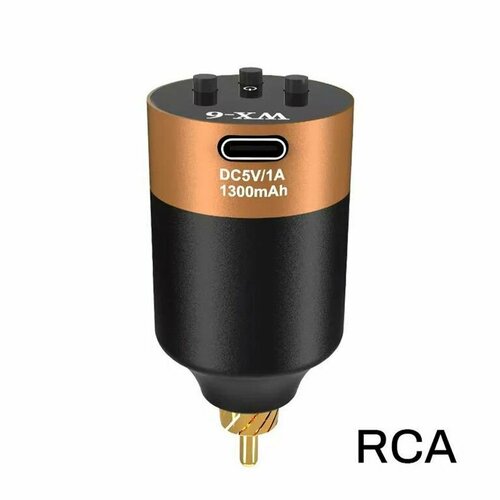           WX-6 Wireless Battery RCA Gold