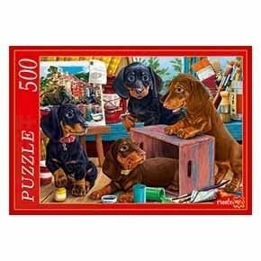 Puzzle-500 ЩЕНКИ ТАКСЫ (Ф500-5145) - фото №7