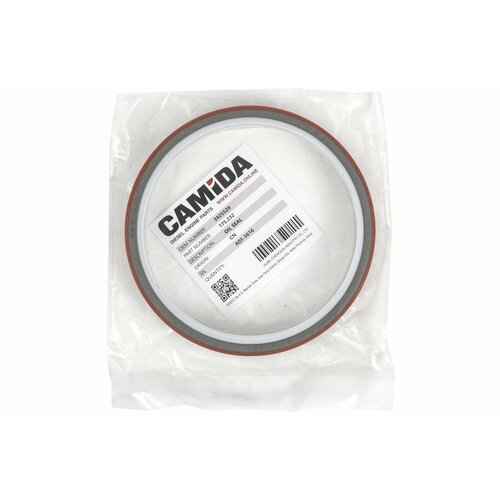 Сальник коленвала задний КАМАЗ, ПАЗ дв. Cummins 6ВТ, 6СТ 3925529, 4955372 (130х150х14,5), 175.232 - CAMIDA