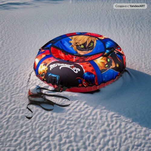 Изображение товара Тюбинг круглый Леди Баг 100 см