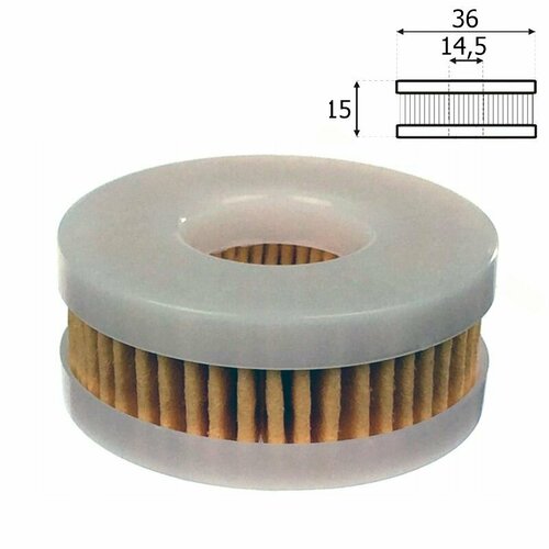 Фильтр газового клапана Landi Renzo, MED /FBE1/ 2 штуки