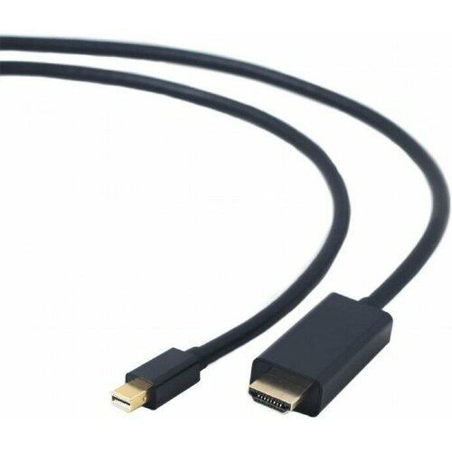 Кабель Bion Mini DisplayPort(20M)-HDMI(19M), BXP-CC-mDP-HDMI-018 (1874983) кабель переходник адаптер telecom mini displayport 20m hdmi 19m ta820m 1 8m