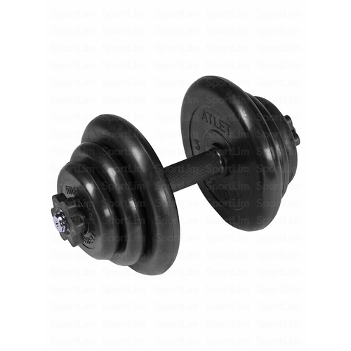 Гантель разборная MB Barbell Atlet 19МВA25 19 кг гантель разборная mb barbell mb fdbm st19 19 кг