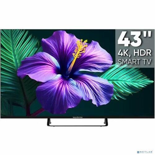 Topdevice LCD LED телевизоры Topdevice Topdevice TDTV43CS05U_BK UHD readyT2S2Android 11 Smart 158Gbblack чёрный 3102000₽