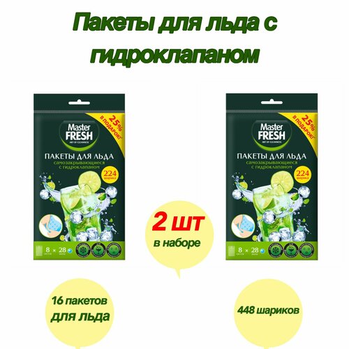 Пакеты для льда Master Fresh Форма для льда 2шт 319₽