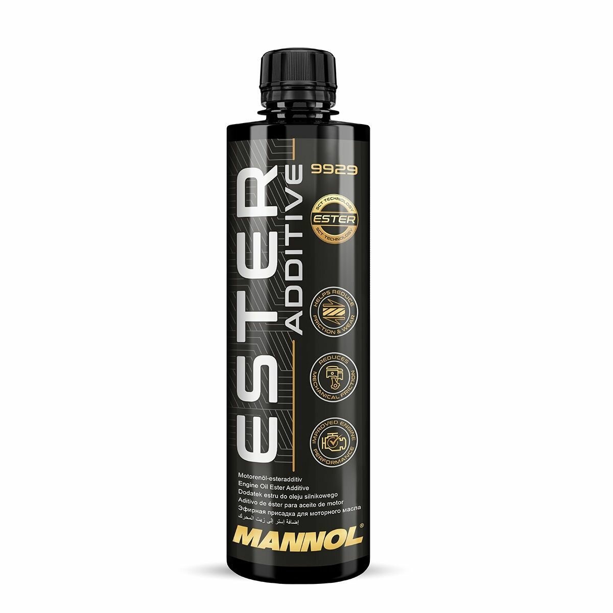 Присадка для снижения расхода масла MANNOL ESTER ADDITIVE 500 мл. 9929045