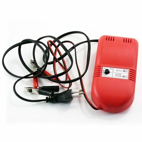 Зарядное устройство от сети 220В для аккумуляторов 5-12 Ач 12В сонар мото 12 2200₽