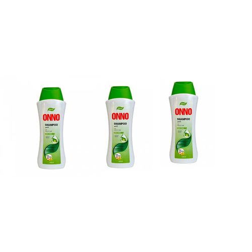 Шампунь Onno для жирных волос, Зеленый лимон, 600мл 3 шт