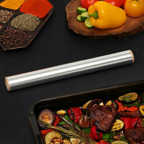 Фольга алюминиевая пищевая UPAK LAND 29 см х 10 м 9 мкм 485₽