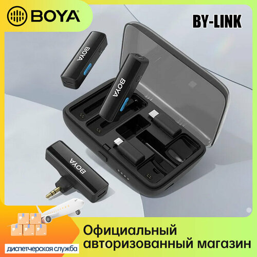 Микрофон для мобильного устройства BOYALINK BOYA черный 883500₽
