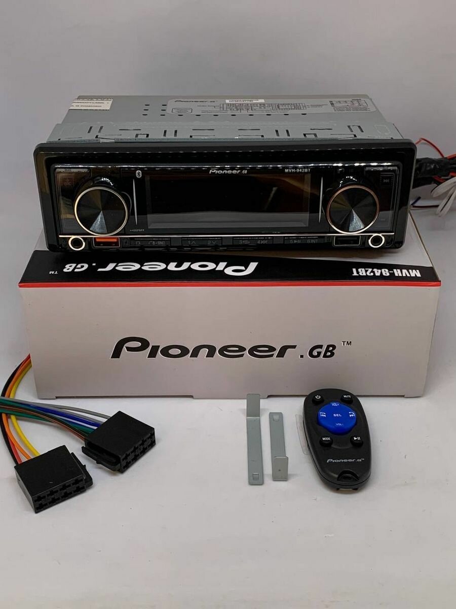 фото Магнитола процессорная Pioneer, 4 по 60W, 2 USB