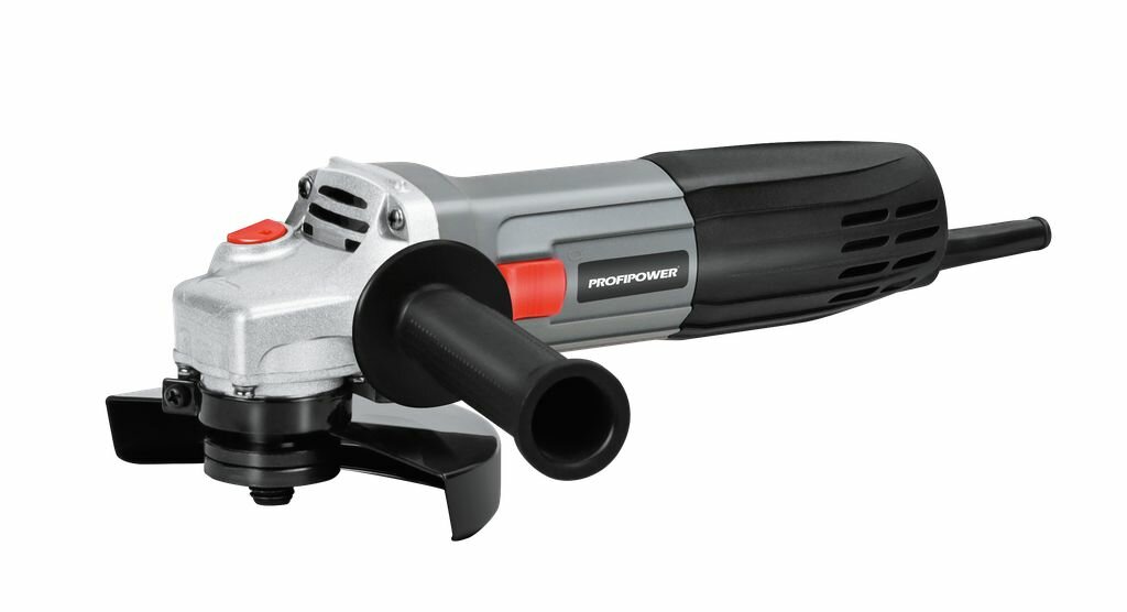 УШМ PROFIPOWER PGS-1100R E0004, 125мм, 1100Вт, регулировка оборотов (в обновлённой версии, серо-чёрный)