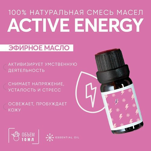 Essential Oil Натуральный комплекс эфирных масел бодрящий легкий подъем, от сонливости, поднимает настроение, восстанавливает, освежает, работоспособность, энергия и сила для мужчин и женщин.