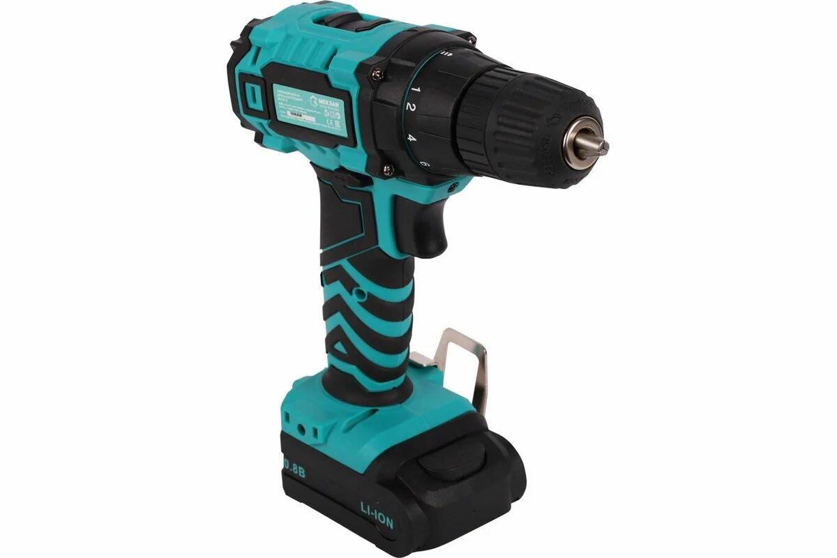 Аккумуляторная дрель-шуруповерт Mekkan - фото №3