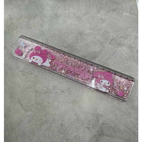 Линейка с блестками 