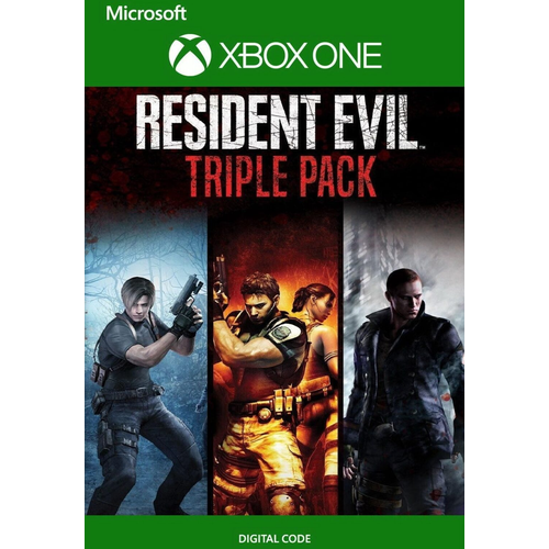 Игра Resident Evil Triple Pack цифровой ключ для Xbox OneSeries XS Русский язык Аргентина 1889₽