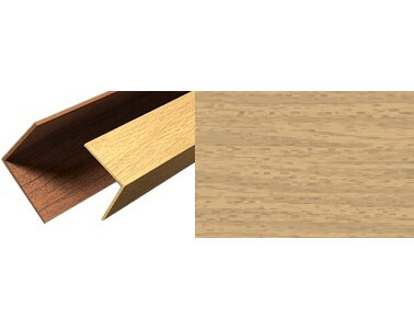 Угол панельпласт материал ПВХ размер 20х20 мм 2.7 м цвет бук