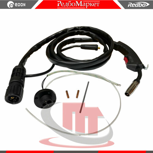 Сварочная горелка МIG Redbo M190-123 с панельным адаптером 3200₽