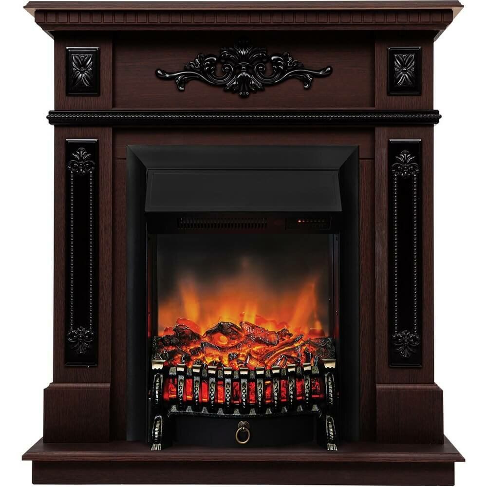 Камин RealFlame Lilian STD/EUG DN - Fobos LUX BL