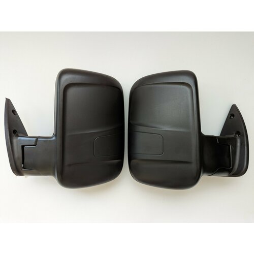 Зеркала для а/м Газель, черные, с ручным приводом без повторителя (комплект)