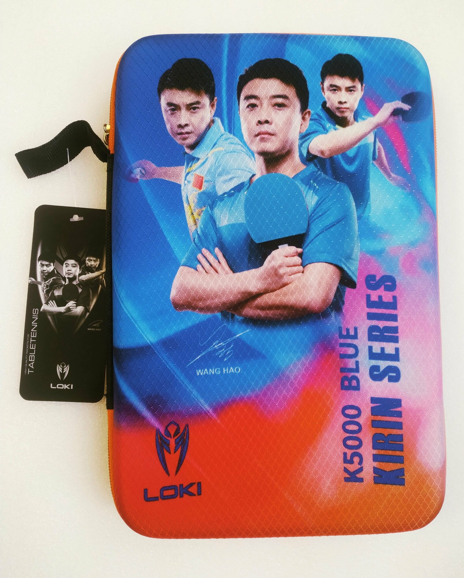 Чехол LOKI Cofr kirin полужёсткий цветной на ракетку для настольного тенниса