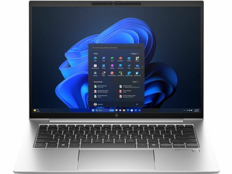 Ноутбук HP EliteBook 840 G11 14" (1920x1200) IPS , Intel Core Ultra 7 155U, 16GB DDR5, 512GB SSD, Intel Graphics, Windows 11 Pro, silver (A6SY5UT)