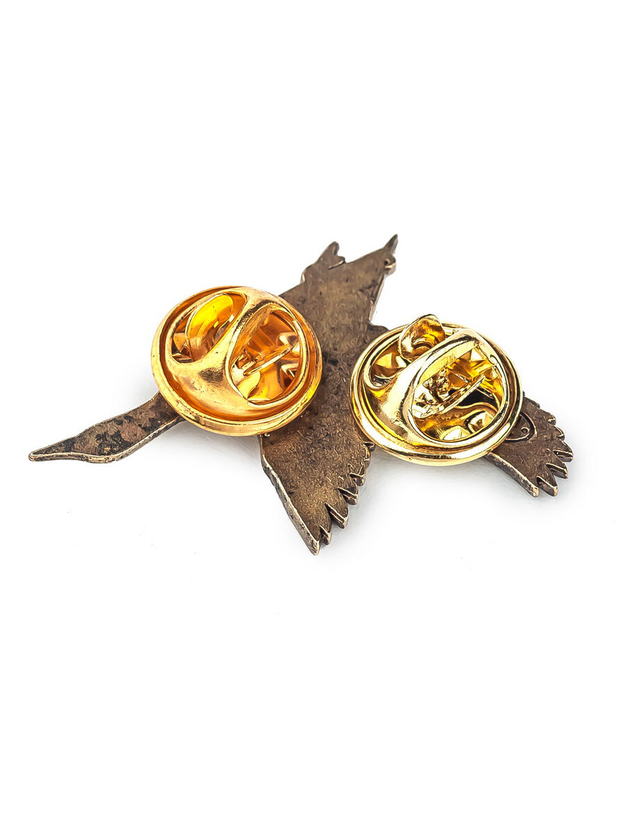 Значок ReD, 1 шт., серебряный — фото 1