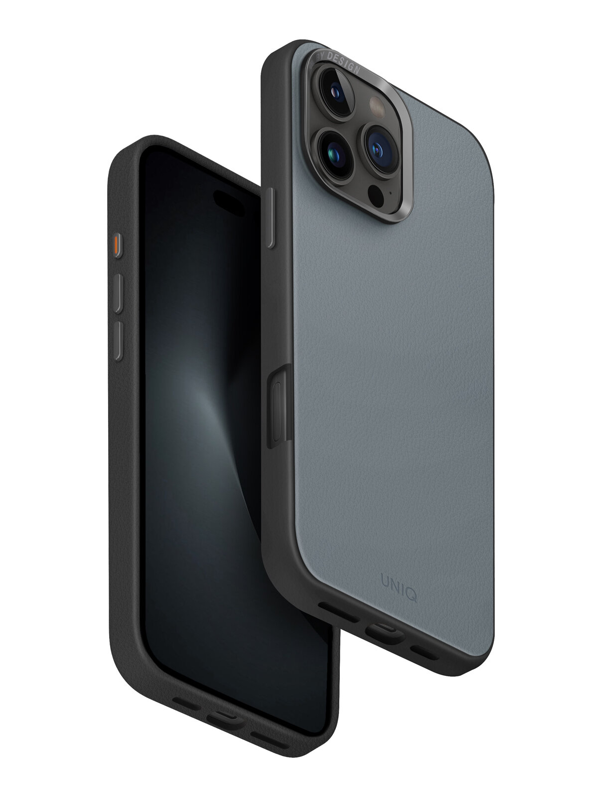 Uniq для iPhone 16 Pro Max чехол Lyden DS Washed Blue/Black (Magsafe) — фото 1